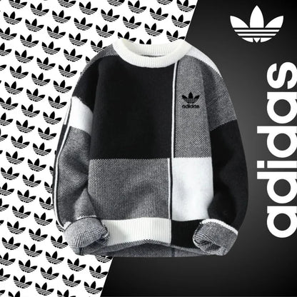 RETRO LINEAR NORDIC SWEATER